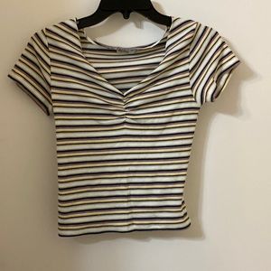 Stripped Hollister top